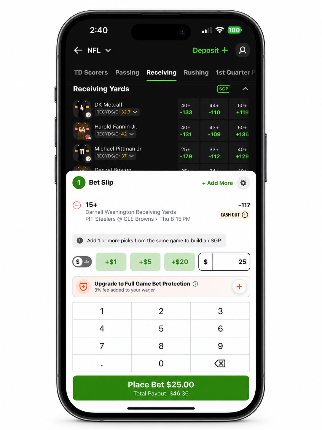 DraftKings NFL